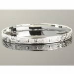 Hawaiian Jewelry Kuuipo Cut Out One Tone Bangle 6mm